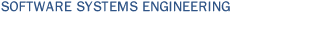 Software Systems Engineering
